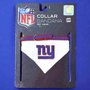 Pets First NFL New York Giants Pet Collar Bandana